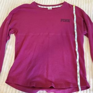 PINK Loose Fit Long Sleeve